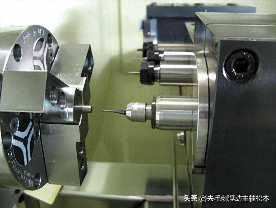 数控车床钻0.3mm孔，60000转NAKANISHI高速电主轴精度高