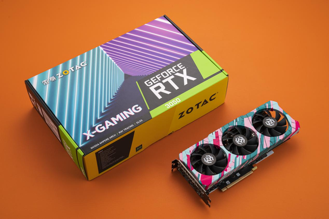 潮酷有范的电竞甜品！索泰RTX 3050-8GD6 X-GAMING OC显卡测评